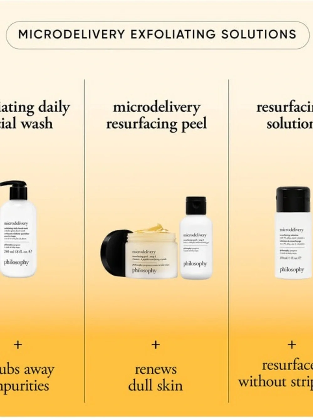 Philosophy gentle exfoliating